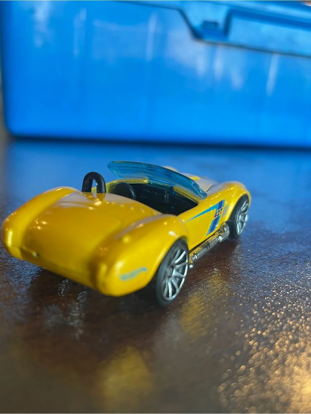 1982 Hot Wheels Shelby Cobra  427  Hood opens 1;64